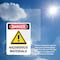 Signmission Hazardous Materials Danger Sign, Vinyl Decal, 5in W x 7in L, 2PK OS-2PACK-DS-D-57-V-1315 - alternate 4